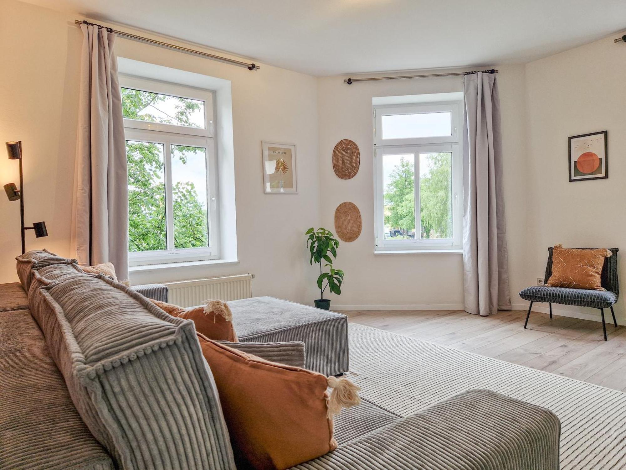 Boho-Suite - Sauna, Netflix, Nespresso, Zentral, Messe Chemnitz Esterno foto